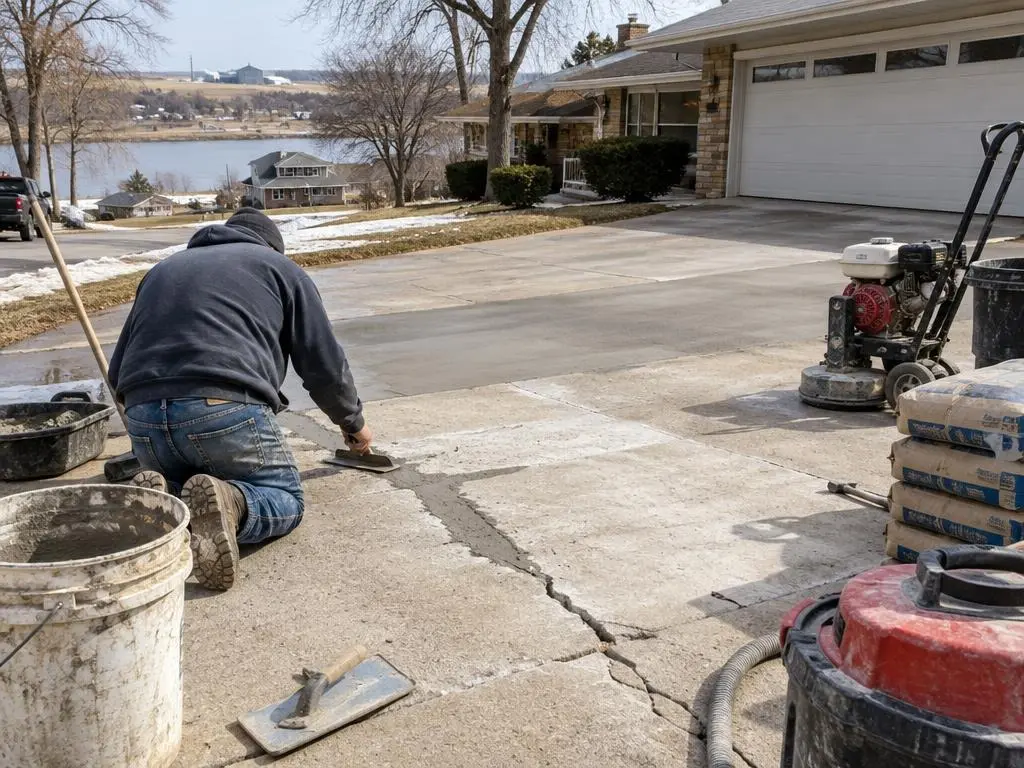 Concrete Crack & Floor Repair in Janesville, WI